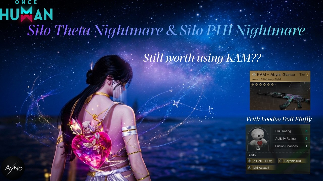 Once Human : Silo Theta Nightmare & PHI Nightmare with Abyss Glance