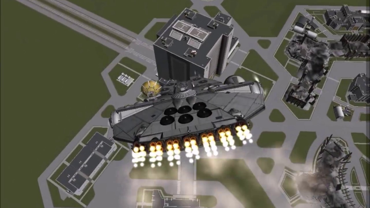 Star Wars Millennium Falcon in KSP V0.90