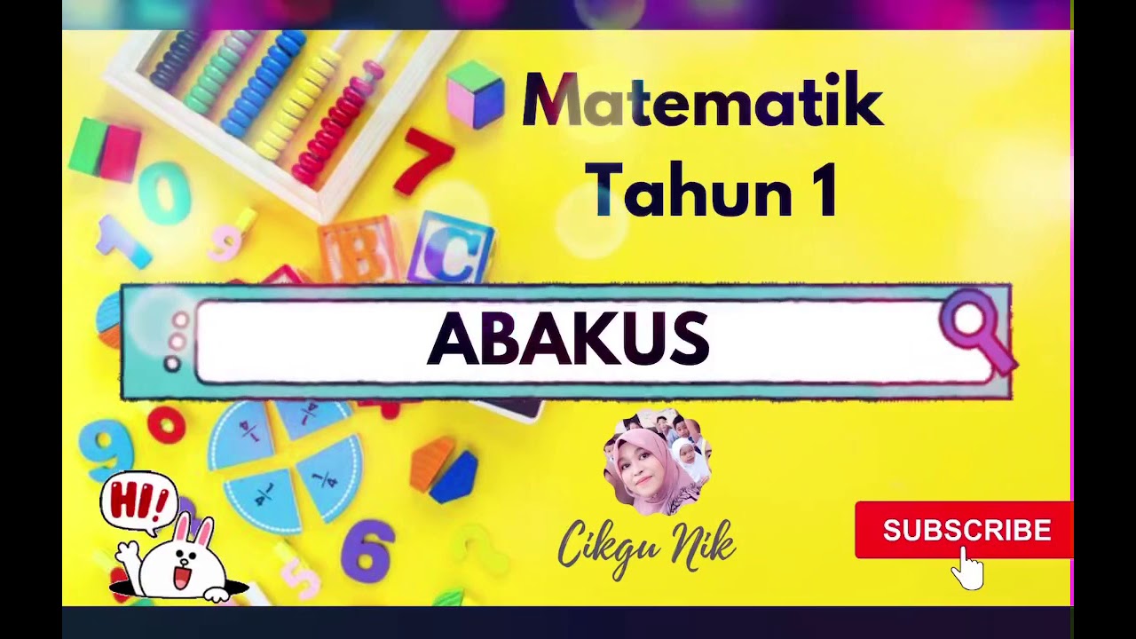 Kenali ABAKUS Matematik Tahun 1
