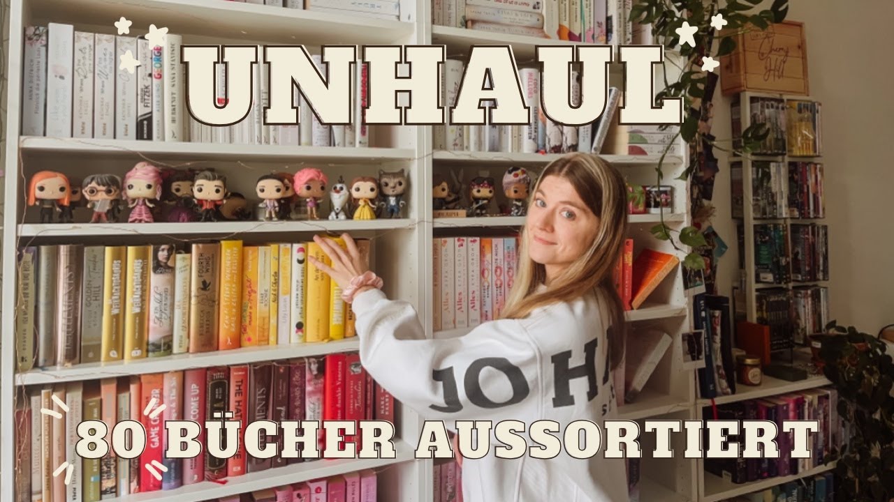 [unhaul✨] Ich sortiere 80 Bücher aus! 👀| Bookaholicgroup
