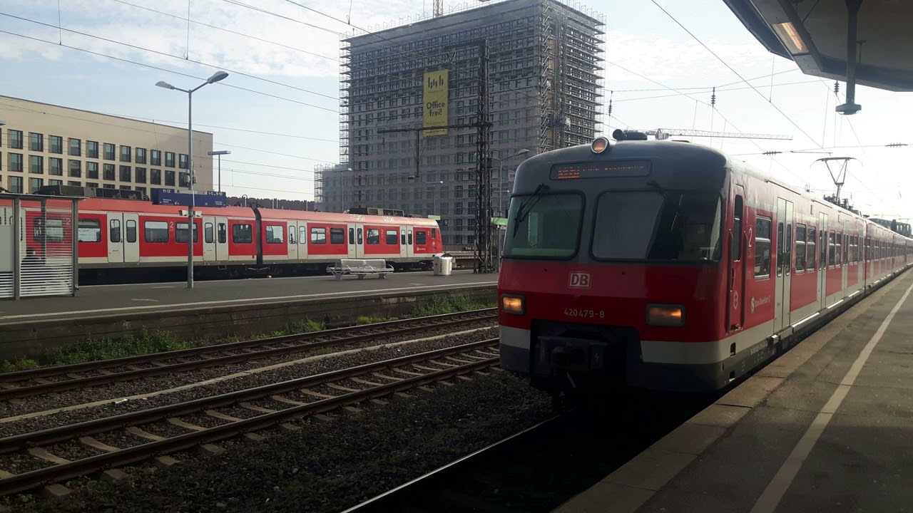 [Sound] BR 420 S-Bahn Köln S19 von Au (Sieg) bis Köln/Bonn Flughafen