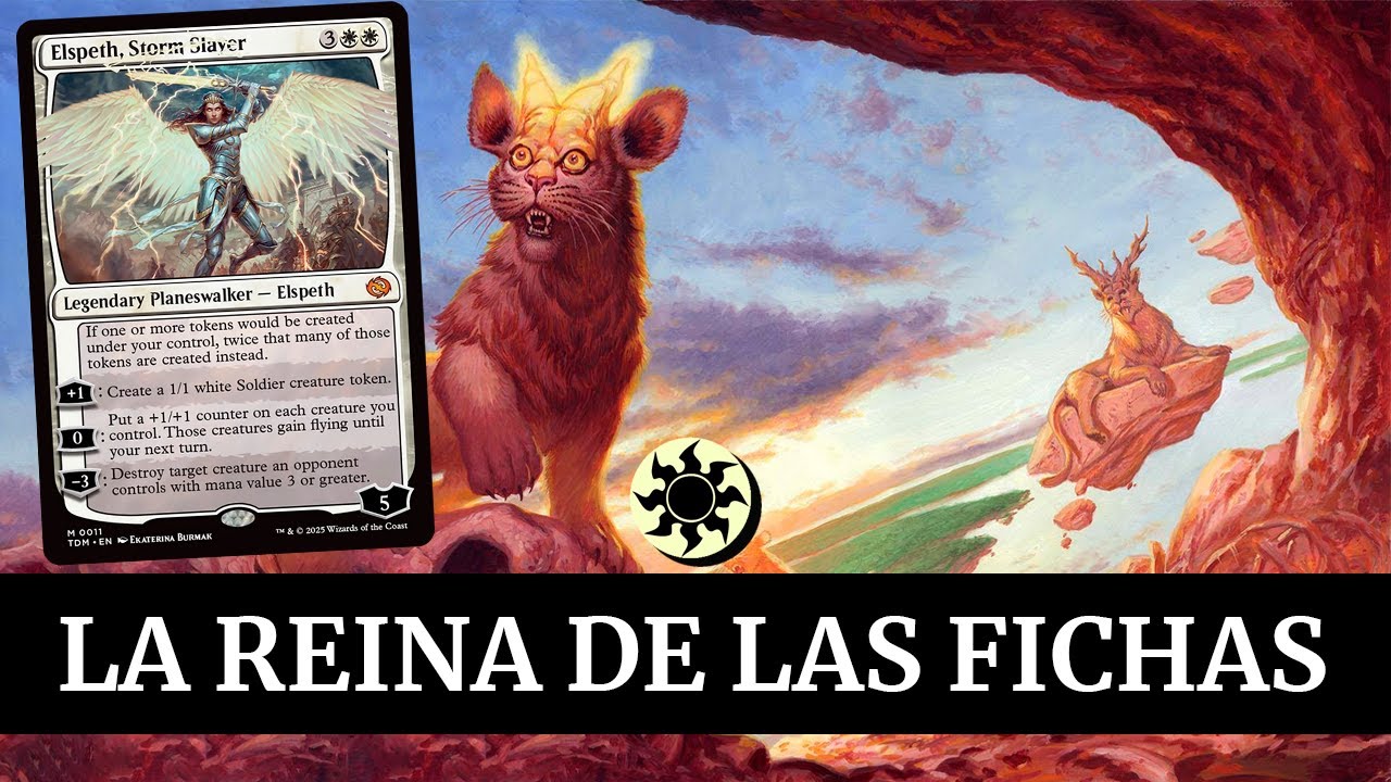 Duplica tus fichas o gana pegando con ellas - Elspeth, Matatormentas | Brawl MTG Arena