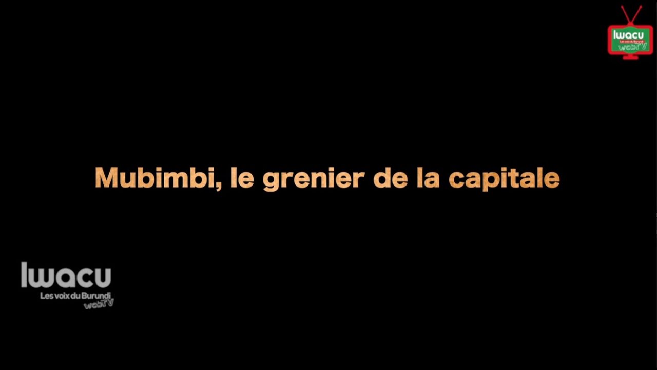Mubimbi, le grenier de la capitale
