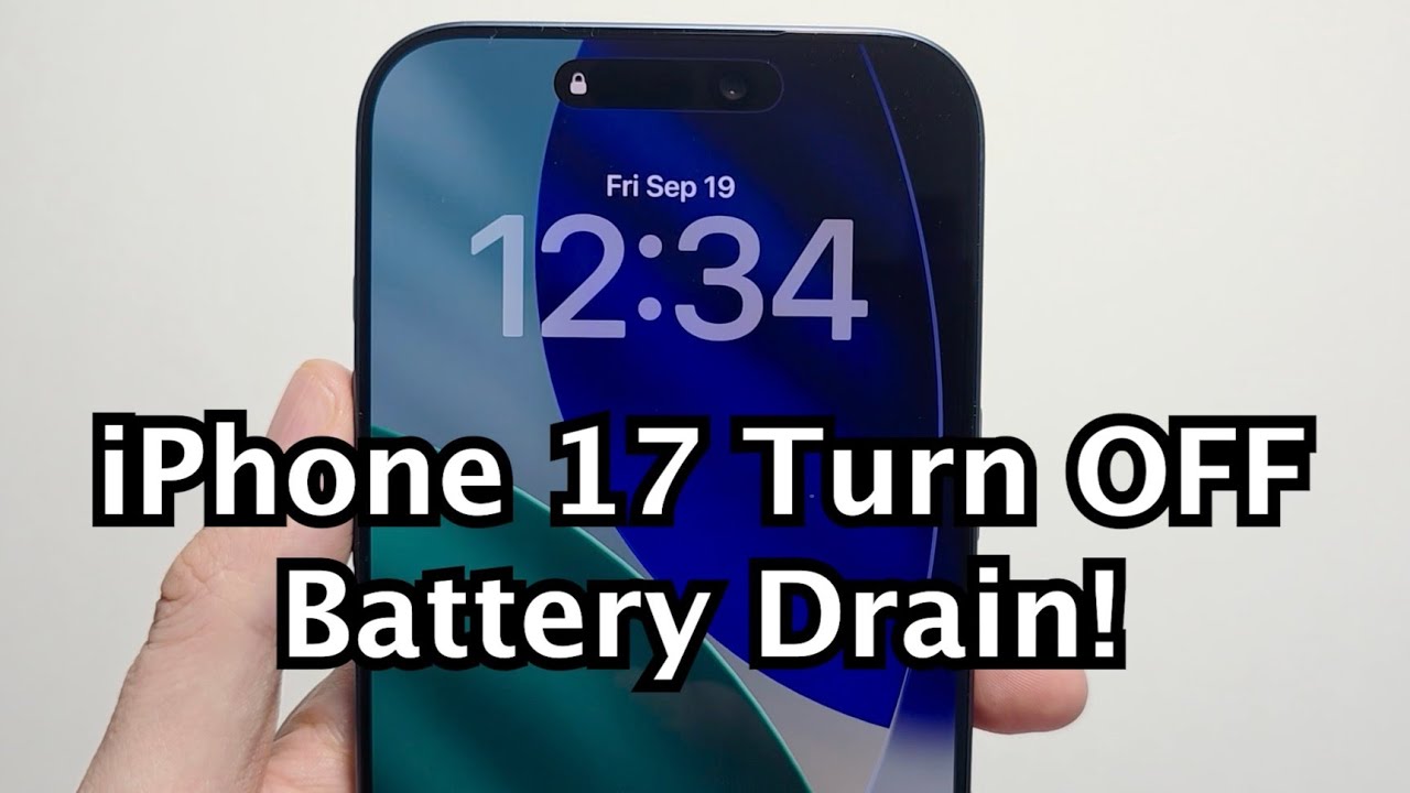 iPhone 17 / 17 Pro: Always On Display &mdash; как отключить!
