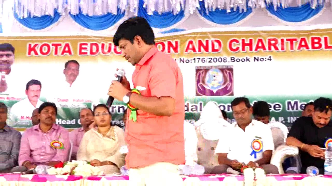 Kota educational and charitable trust meeting in mantralayam