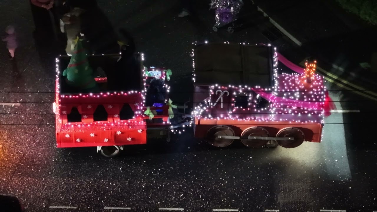Santa in Haltwhistle December 2024