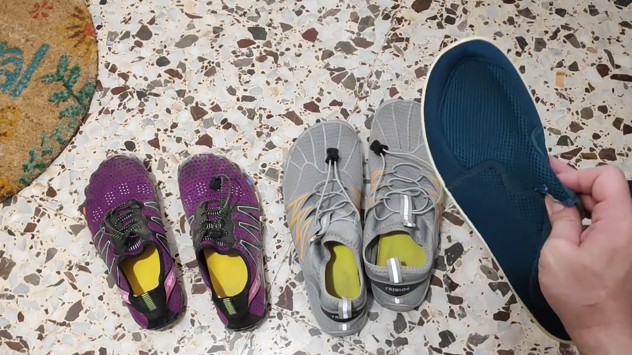 Los mejores escarpines caliad/precio son de Aliexpress. Zapatillas de agua, para la playa o Barefoot