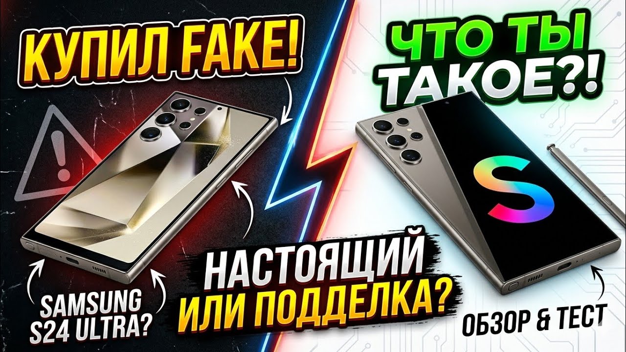 Купил китайский  Samsung s24 Ultra . Что это такое ?