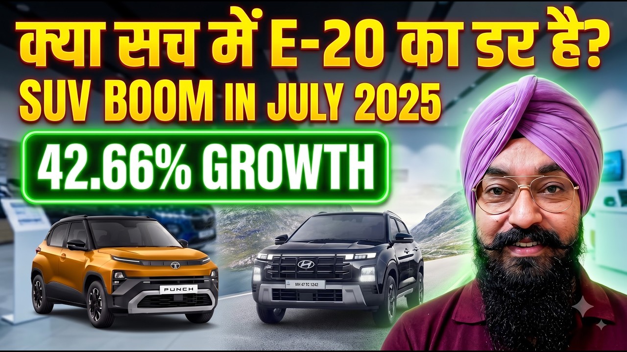 TOP SELLING SUVs IN JULY,  SUV Sales Boom: July 2026 vs July 2025 Detailed Report