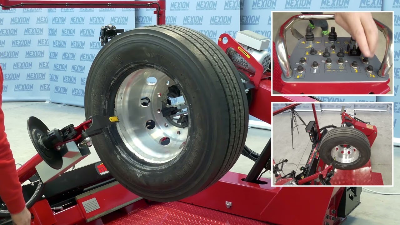 MONDOLFO FERRO - TBE 160 MATIC TRUCK TYRE - HOW TO USE