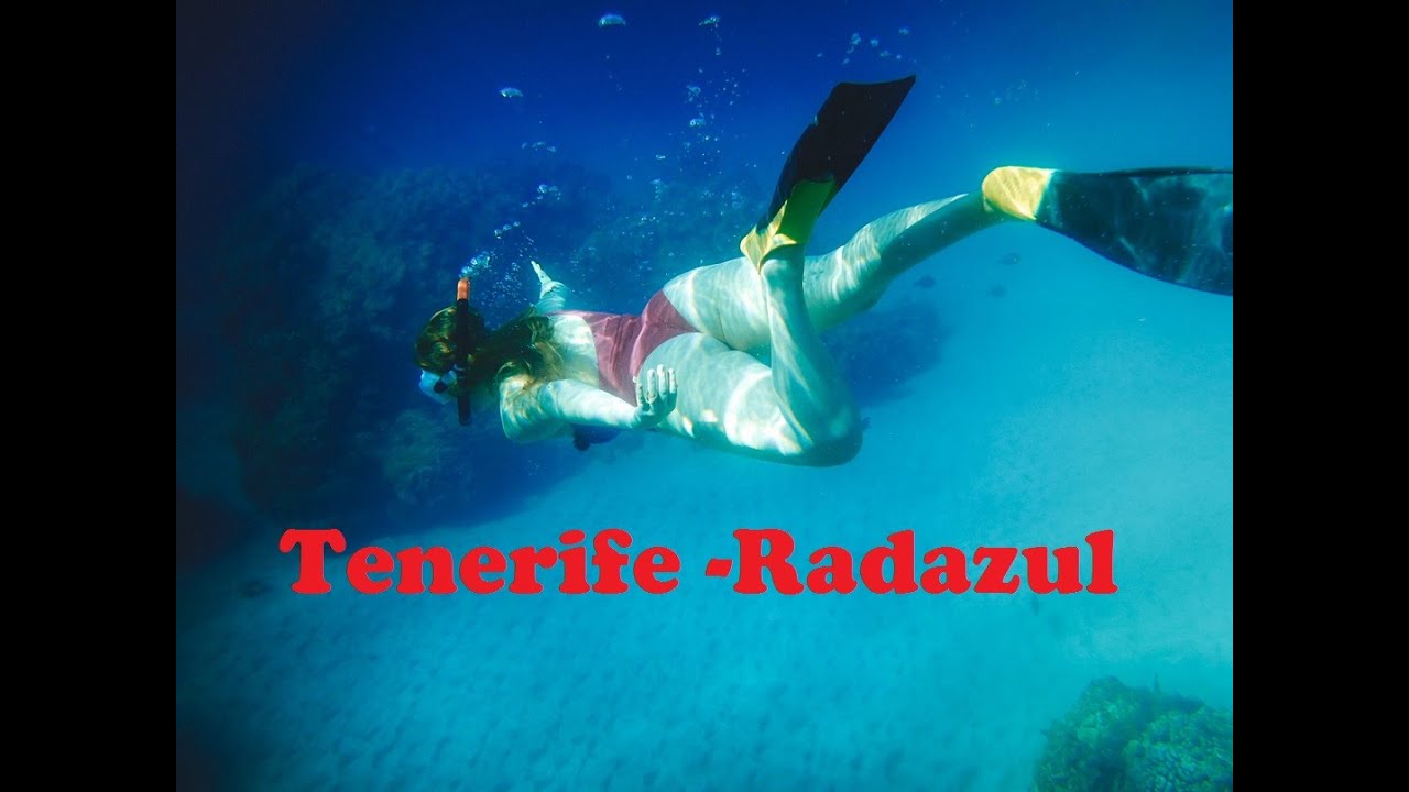 Tenerife - Snorkeling, Playa de Radazul, incre&iacute;ble claridad 🇪🇸 Islas Canarias #221