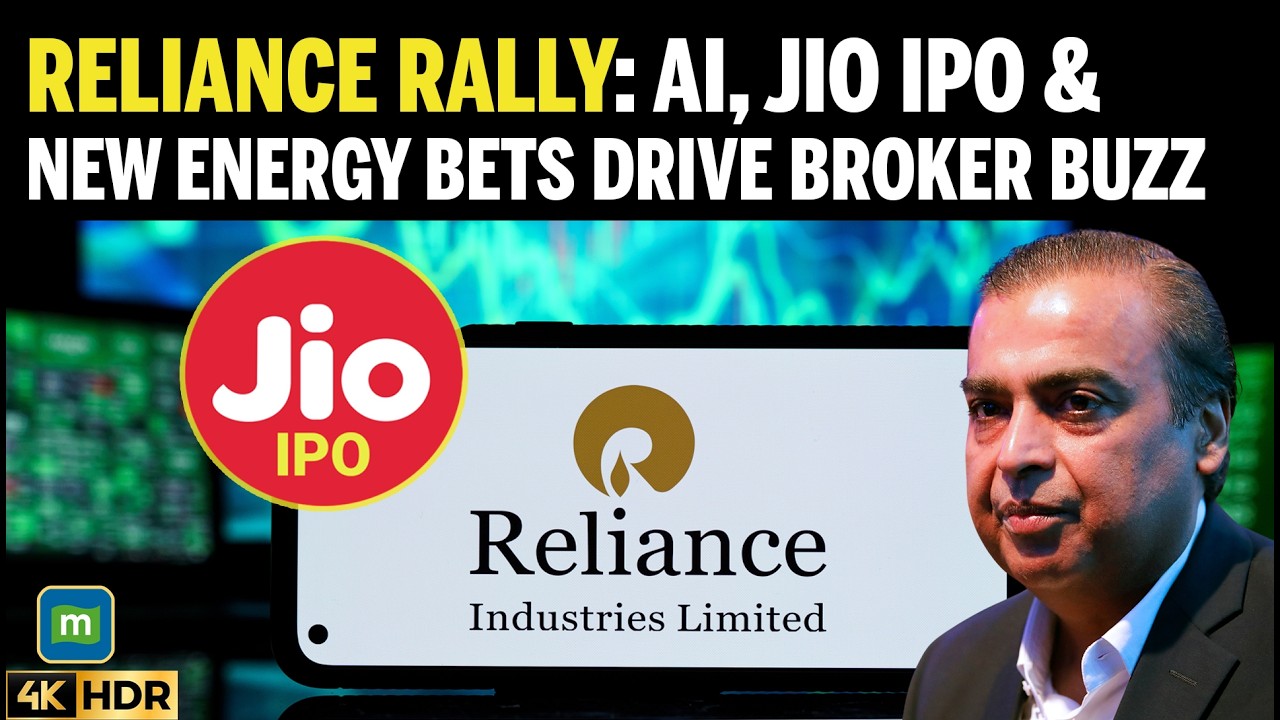 Reliance Industries Shares Rise After AGM; Brokerages See Strong Upside On AI, Jio & New Energy
