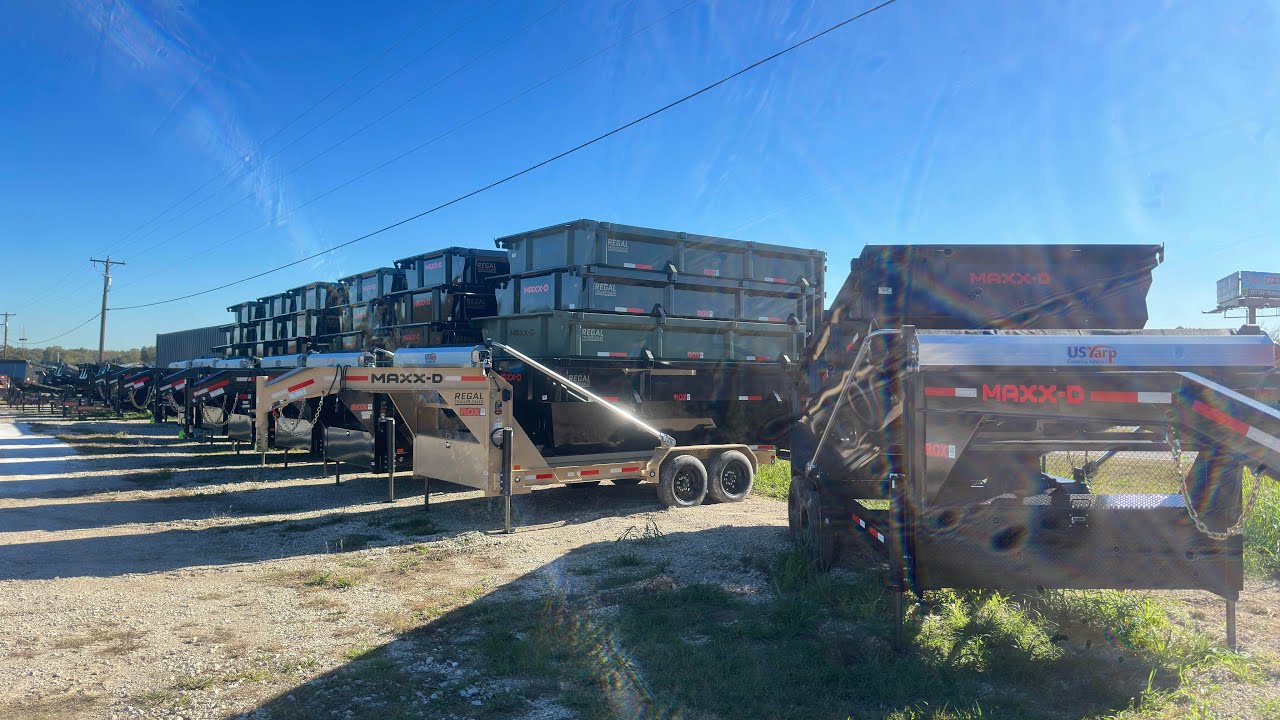 Roll Off Dumpster package, MAXX-D Trailers vs the other guy.