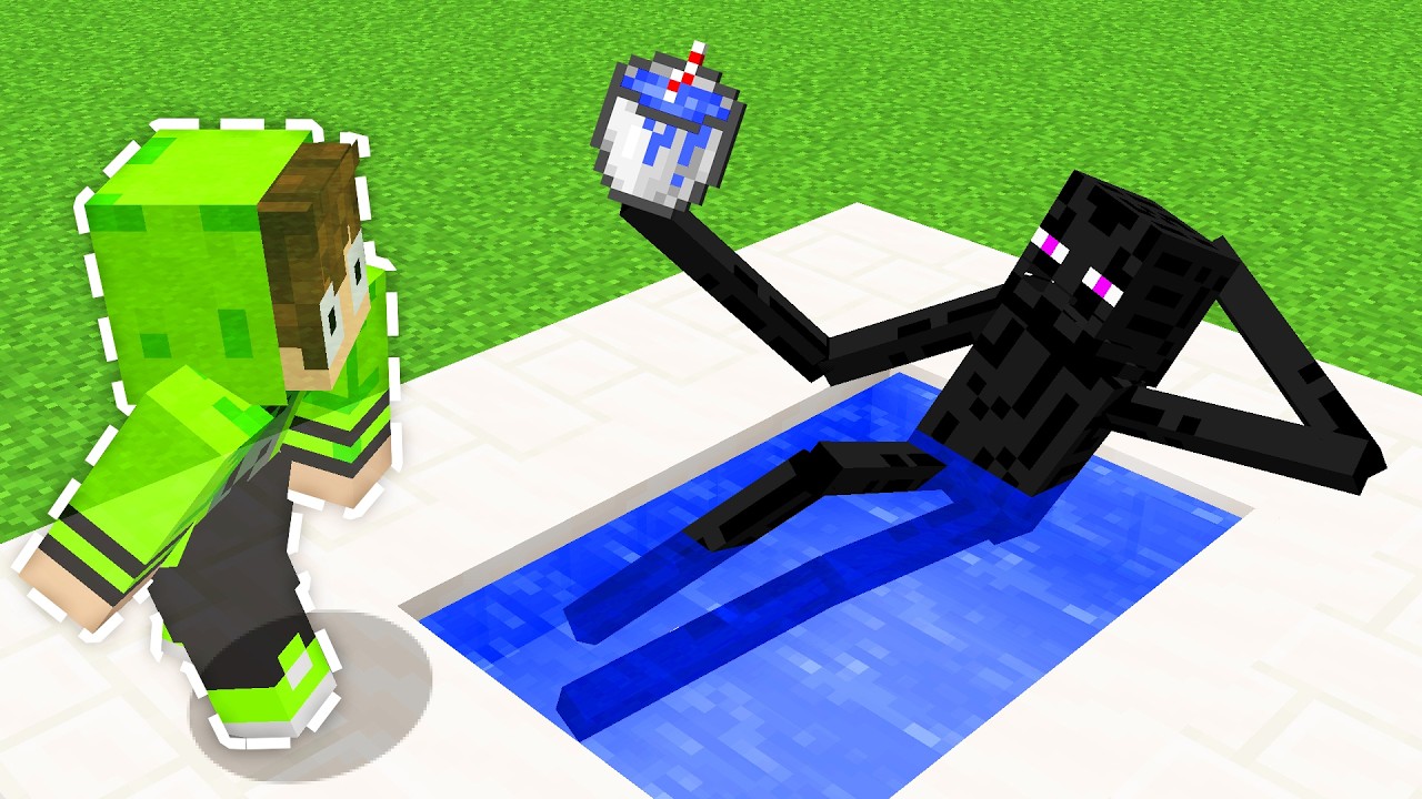 ЧТО ДЕЛАЮТ МОБЫ, КОГДА ТЫ ВЫХОДИШЬ ИЗ MINECRAFT?