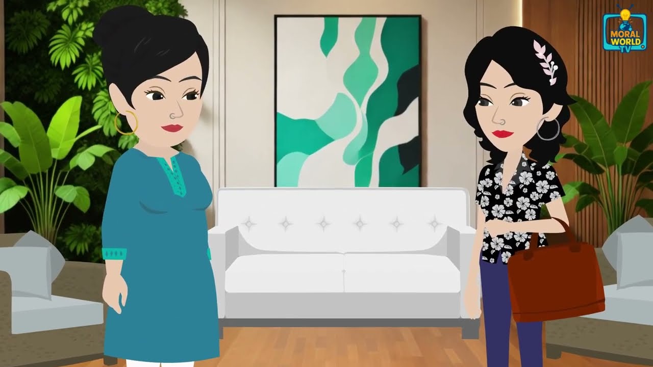 उसके बिना सब सूना - Part 2 | Uske Bina Sab Soona | Sad Story | Moral Stories | Cartoon Kahani