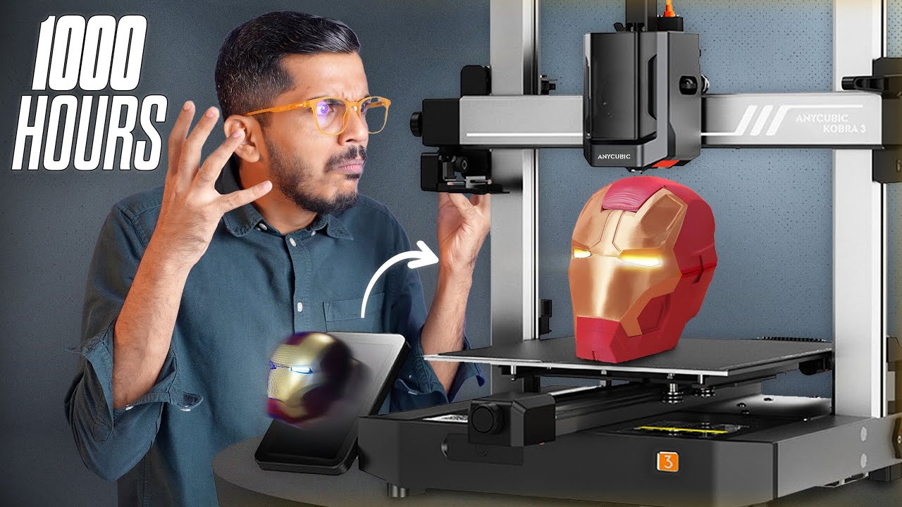 Why should you get a 3D printer in India? Basics explained in detail! After 1000 hours!