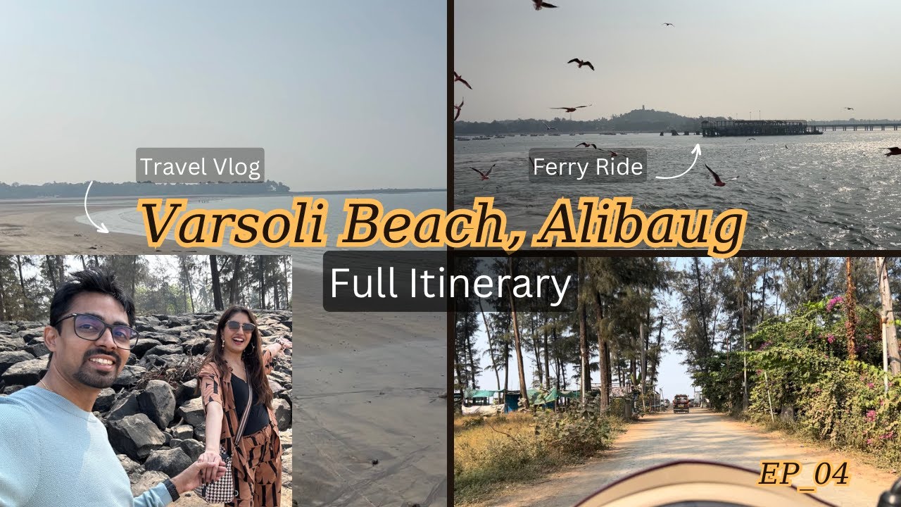 Visited Varsoli Beach before leaving Alibaug, Full Itinerary of Alibaug series.