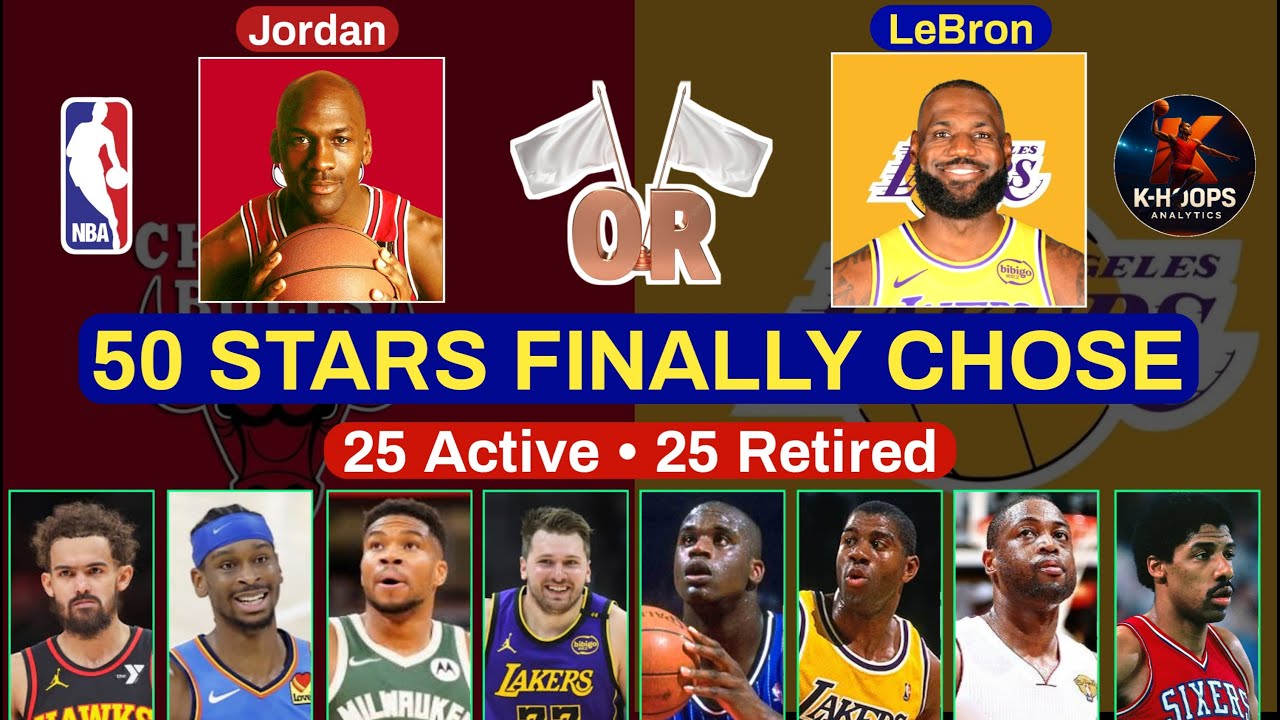 Jordan or LeBron? 50 NBA Superstars Finally Reveal the GOAT