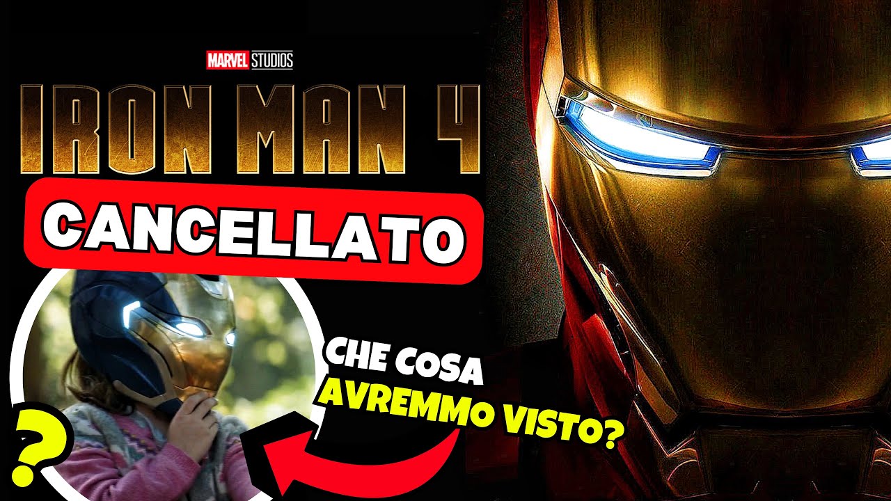 IRON MAN 4 - la VERA STORIA del FILM MAI REALIZZATO
