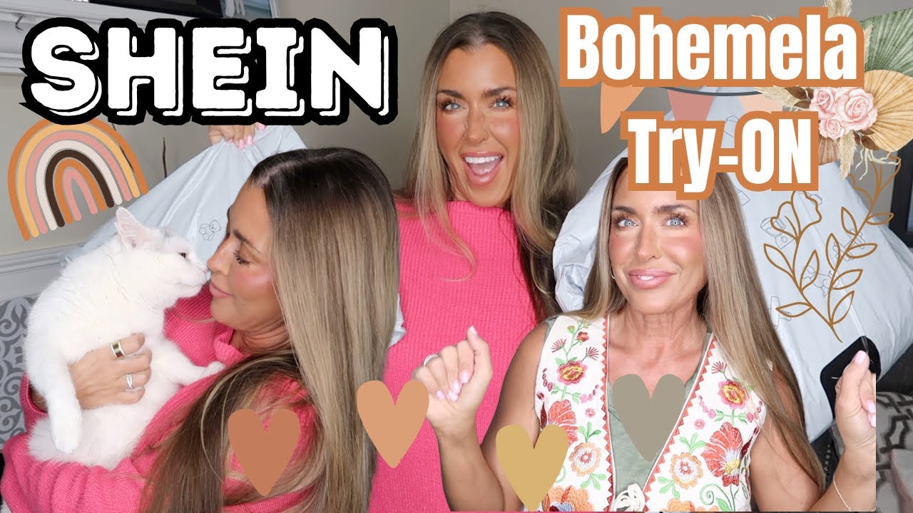 Shein Boho Bohemela  Try On Haul | Total Free People Vibes | Hotmess Momma Vlogs