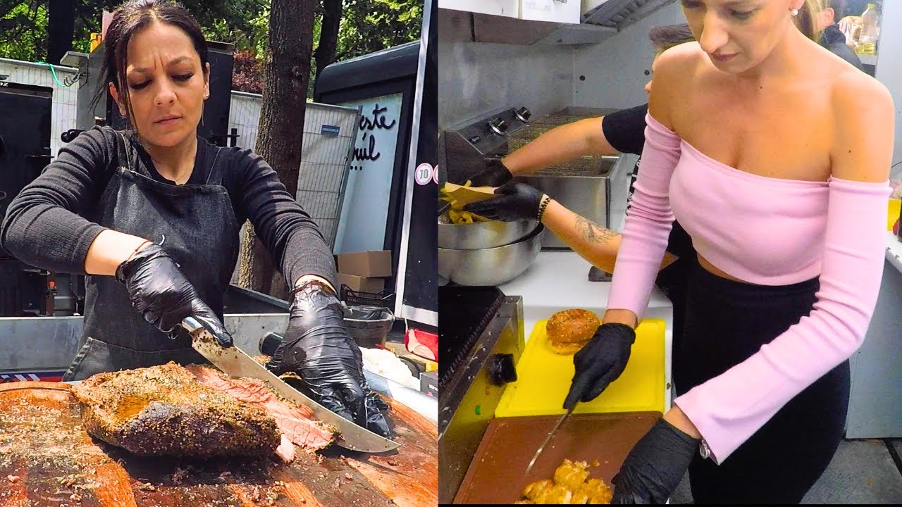 Best & Biggest Street Food Festival in Bucharest, Romania. 'Street Food Carnival'