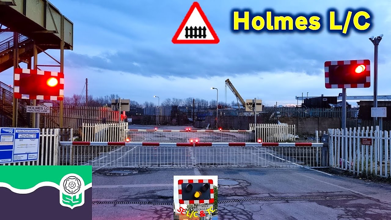 Rotherham (Holmes) Level Crossing, South Yorkshire