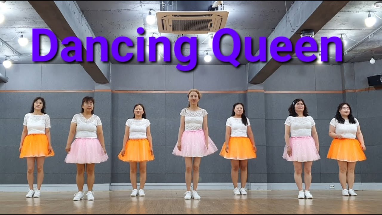 Dancing Queen line dance(Absolute Beginner / Beginner) Demo