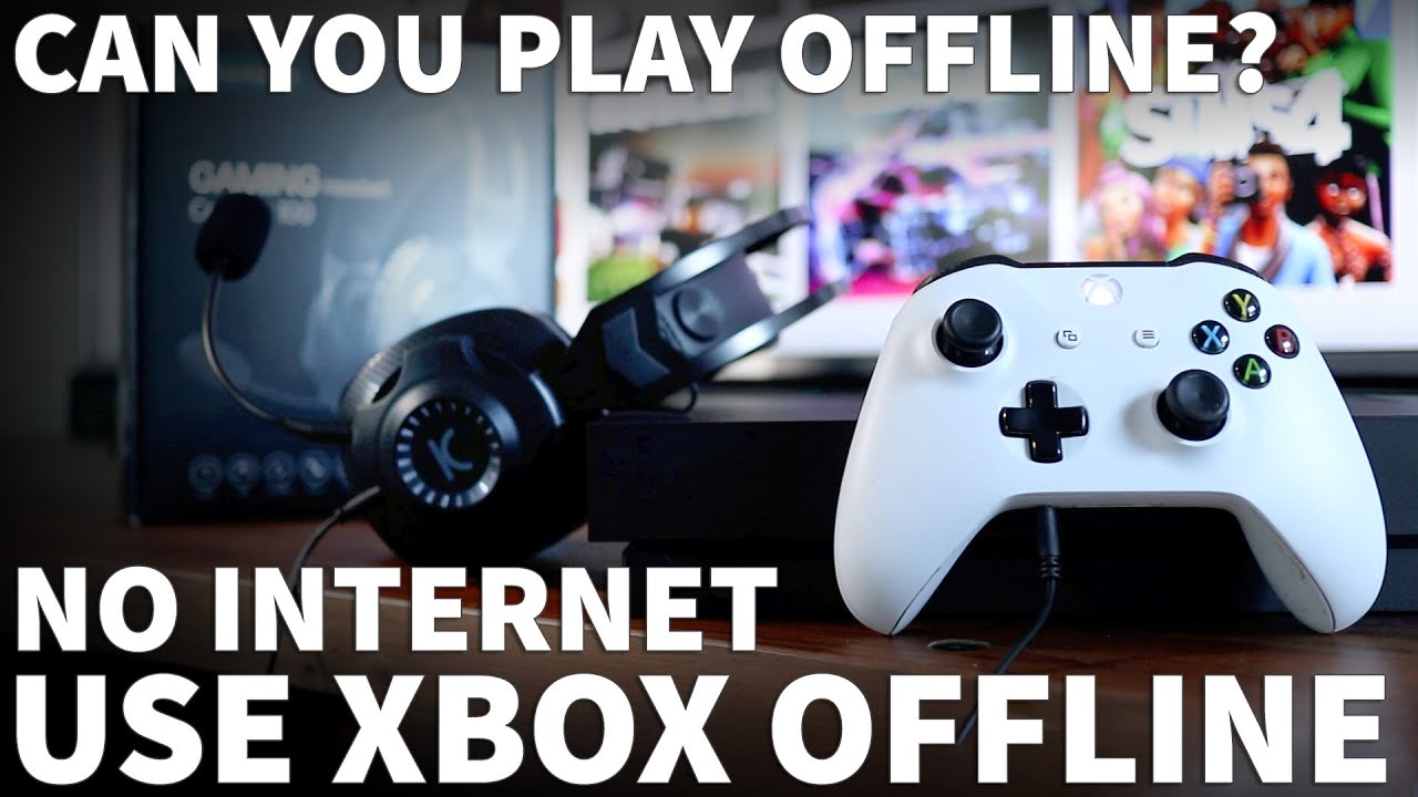Игра на Xbox Offline — Работает ли Xbox без подключения к Интернету? — Отключите Xbox от Интернета.