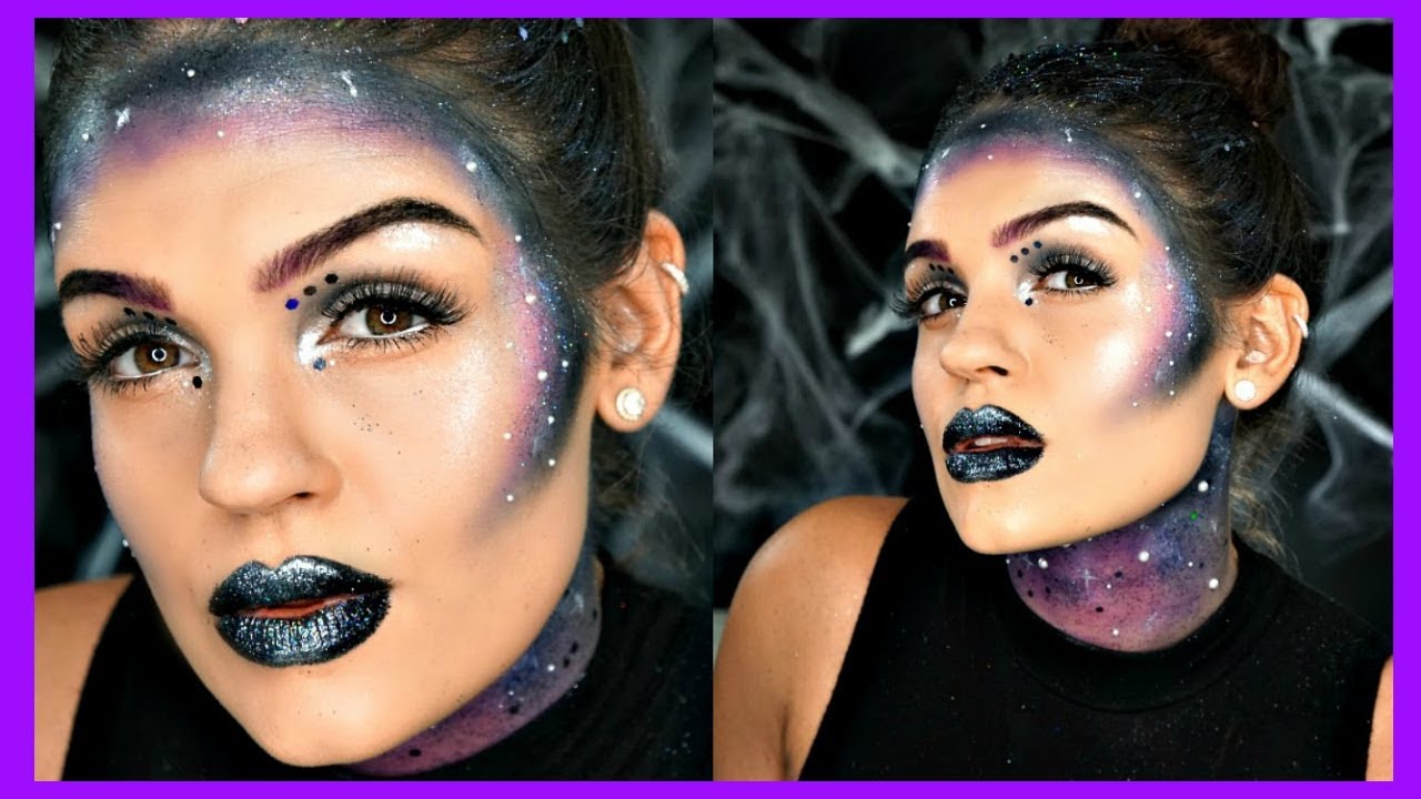 GALAXY Makeup Tutorial Avante Garde DIY/How To