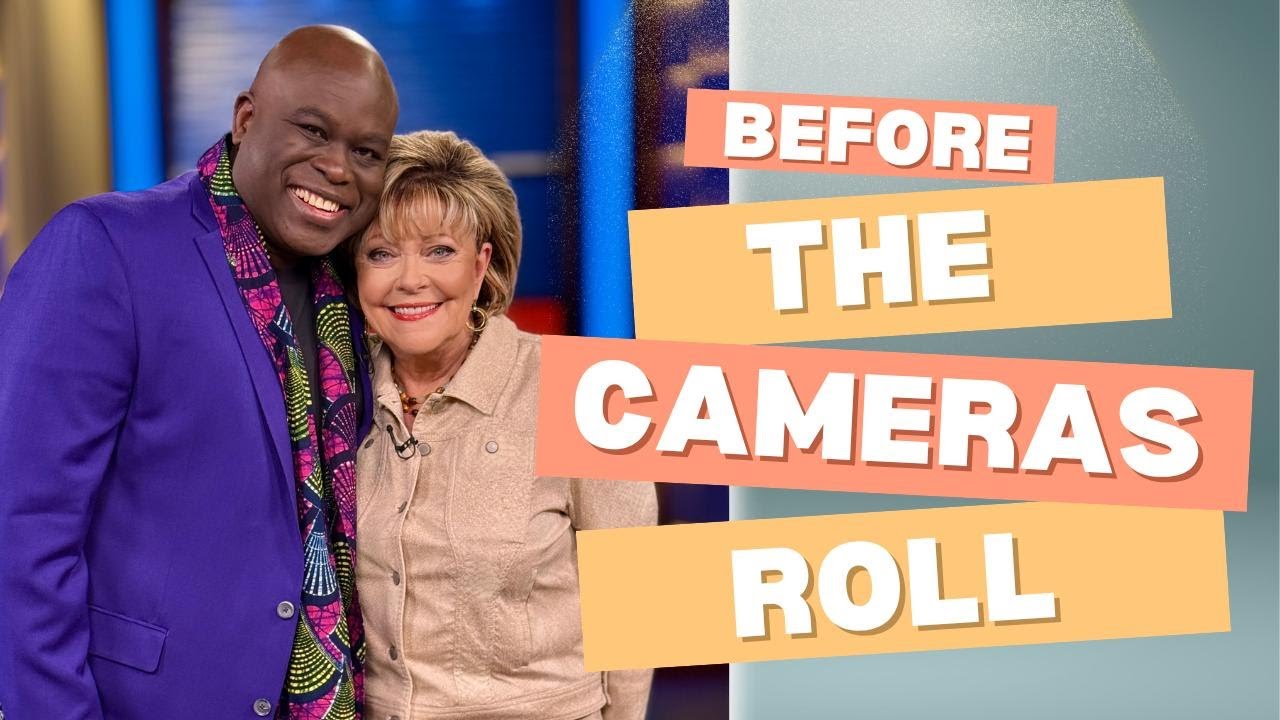 BTS: OBE Muyiwa Olarewaju Gets Real Before 700 Club Interview | Laughs, Prayer & Purple Power!