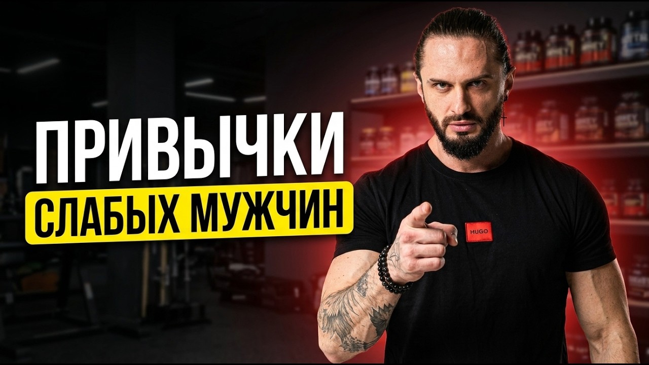 7 привычек, которые УБИВАЮТ твой тестостерон (эти ошибки совершают все мужчины!)