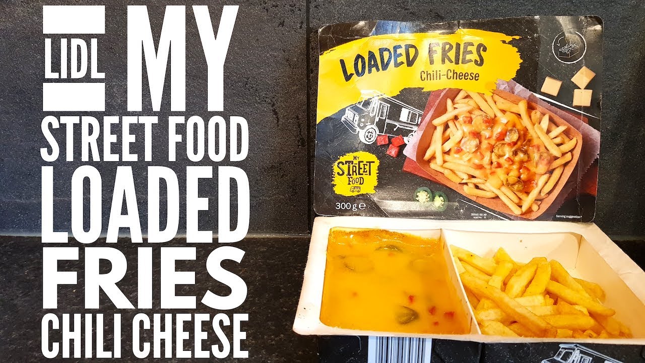 Lidl My Street Food Loaded Fries Chili Cheese Review