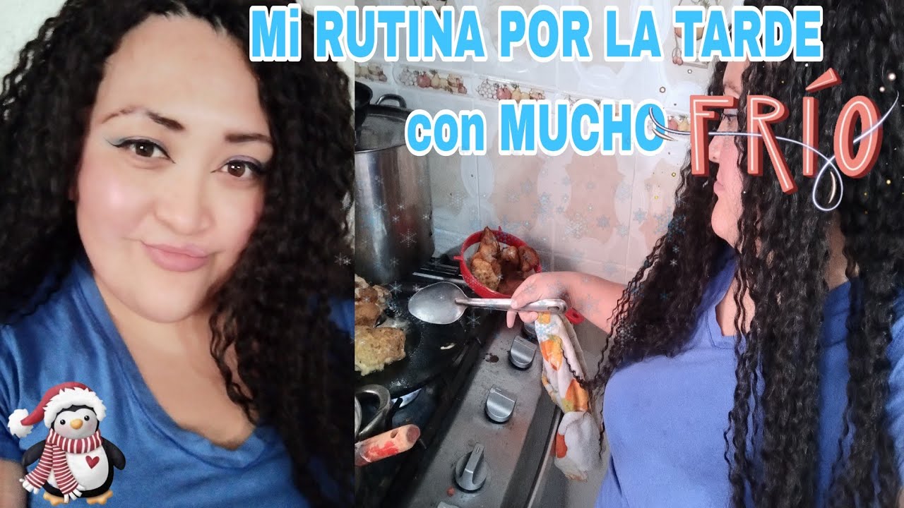 🎄Mi RUTINA POR LA TARDE EN UN DÍA de MUCHO FRÍO ❄️🌬️