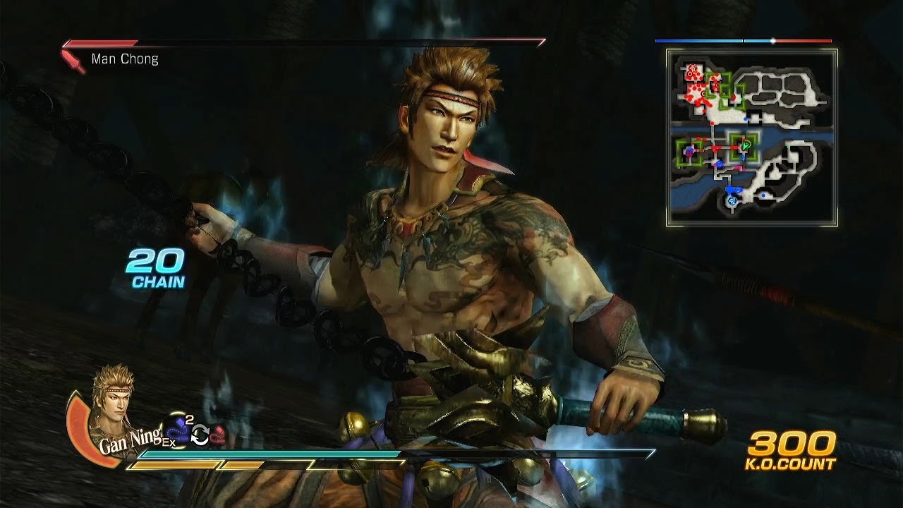 Dynasty Warriors 8 Wu Historical: Chapter 8 - Battle of Ruxukou (Gan Ning/Chaos)
