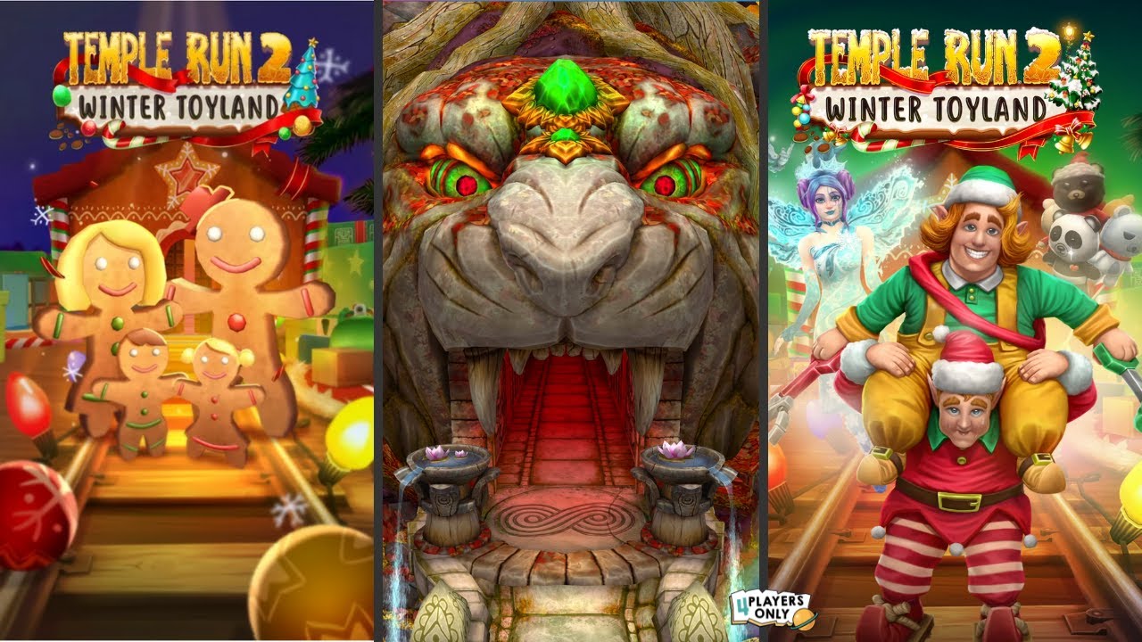 Temple Run 2 🎅 WINTER TOYLAND 2020 Vs 2021 Vs LOST JUNGLE - LANTERN FESTIVAL!
