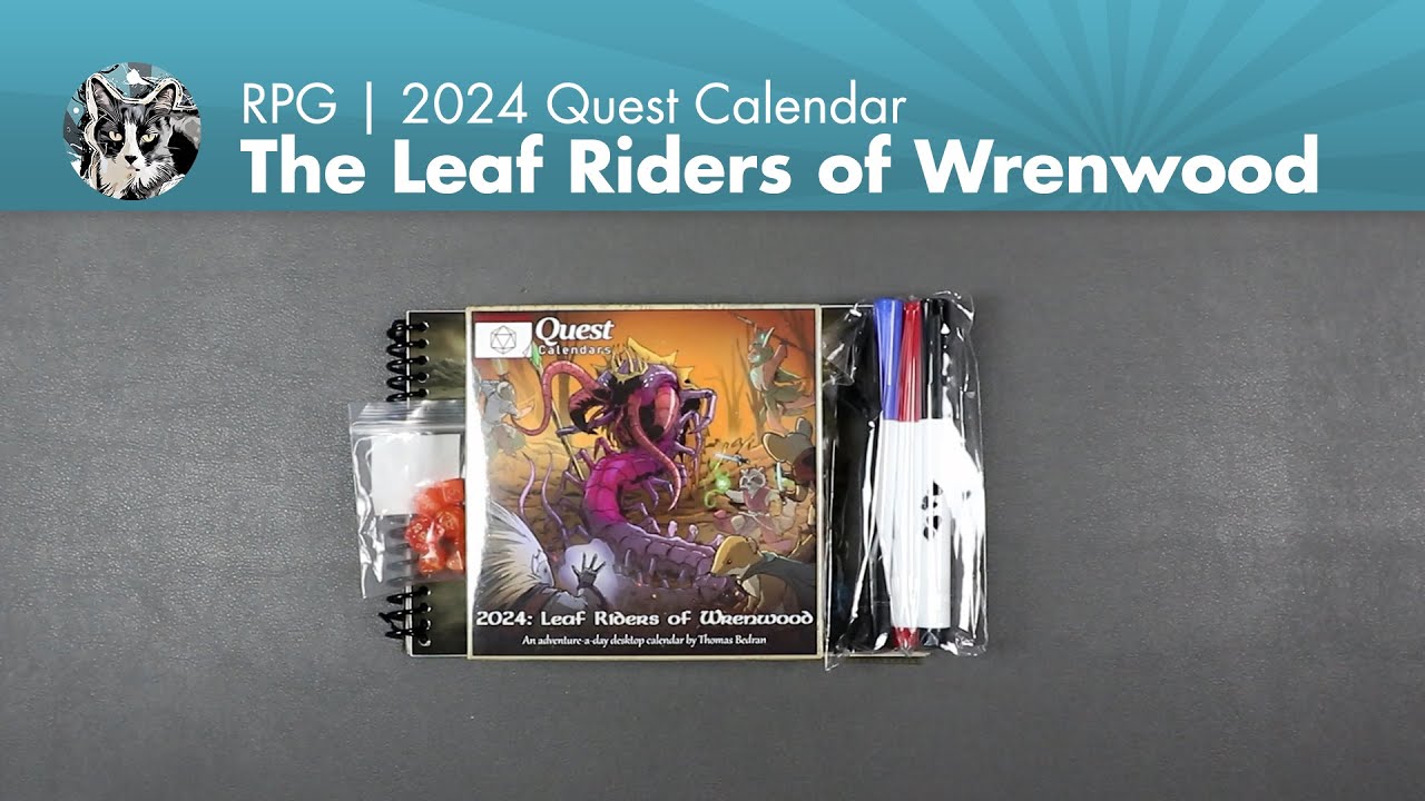 RPG | 2024 Quest Calendar | The Leaf Riders of Wrenwood