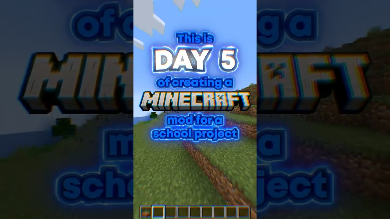 Coding a Minecraft Mod - Day 5 #shorts #minecraft #minecraftshorts #fyp