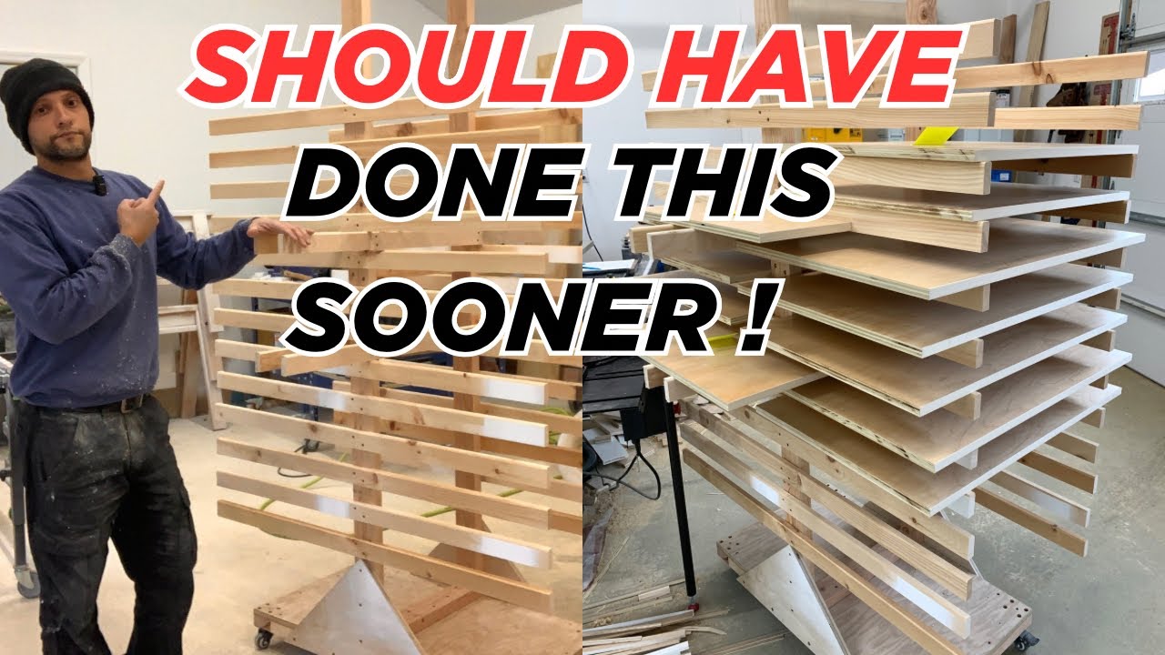 Build this drying rack and DOUBLE Productivity