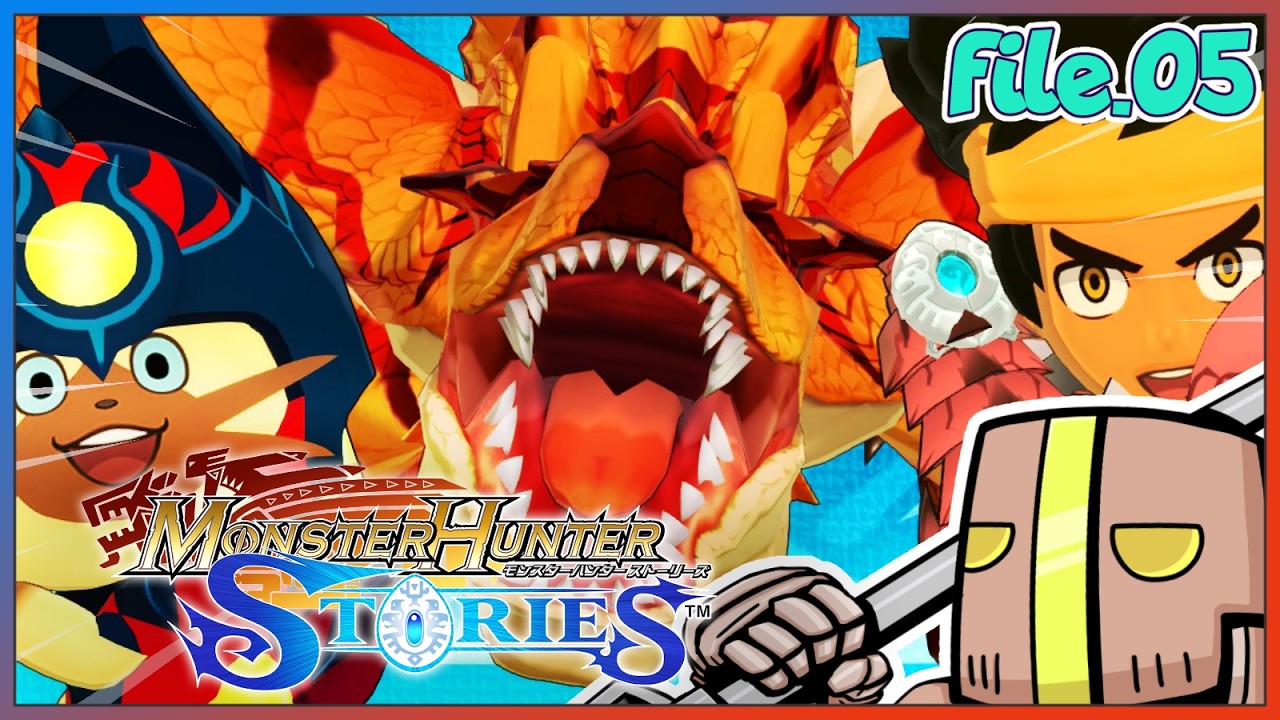 【Part.05】「フルクライトジオ」廃坑道を進む！【モンスターハンターストーリーズ】
