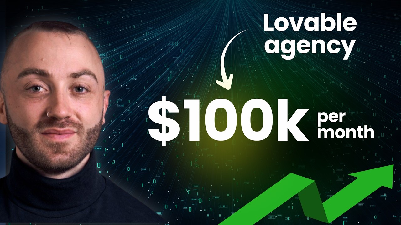 This founder makes $100k/month vibe coding with Lovable