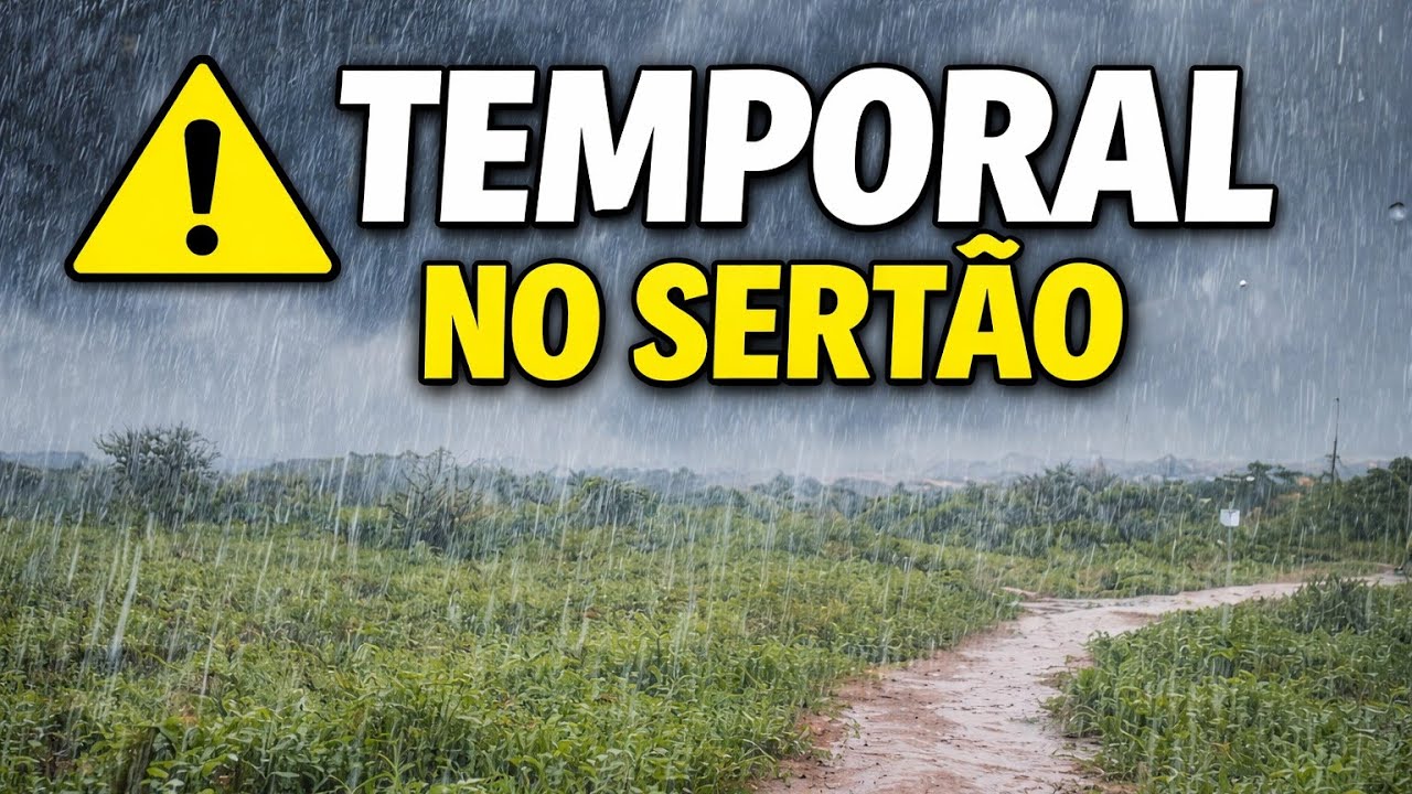 CHUVA NO DESBRAVANDO O SERTÃO 