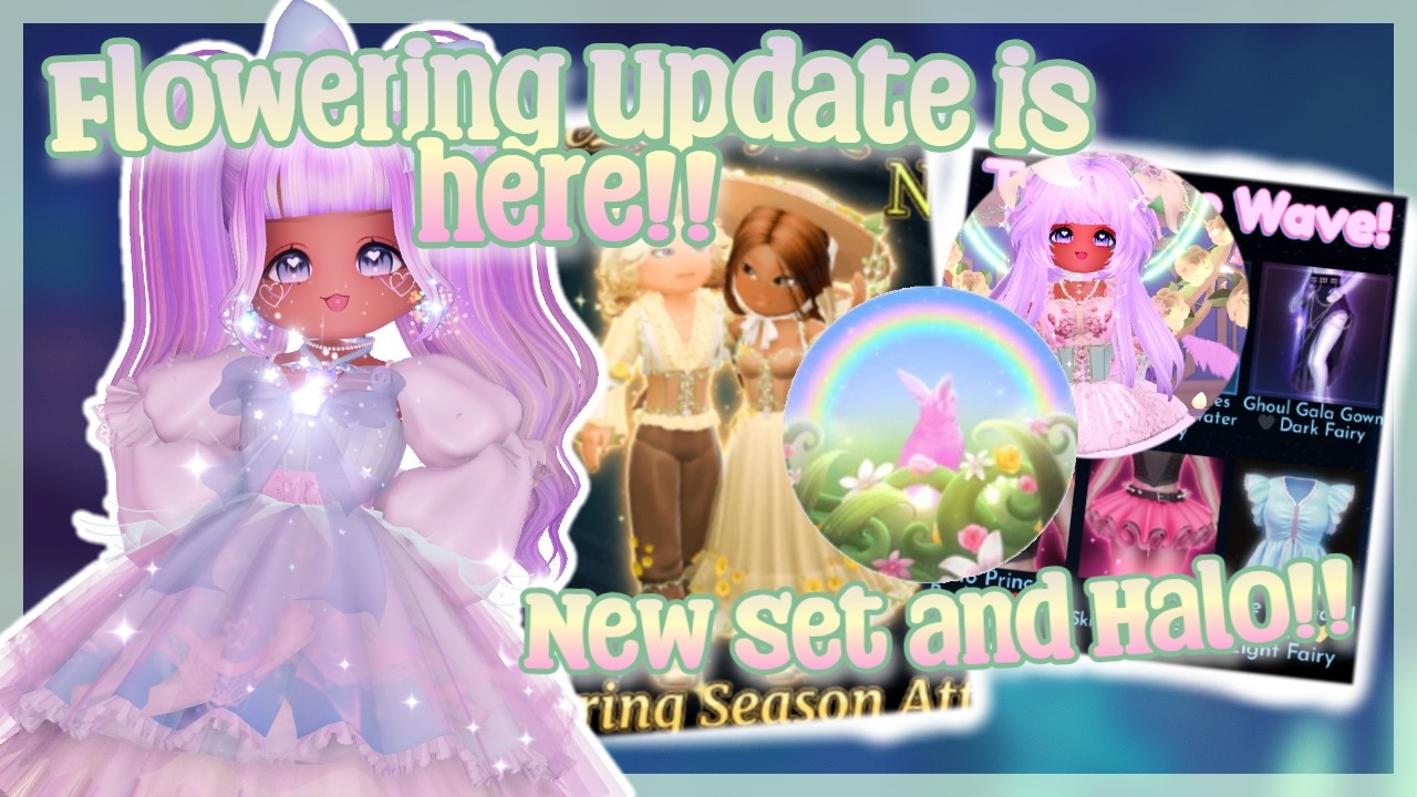 New Set and More!!  Royale High's Flowering Update