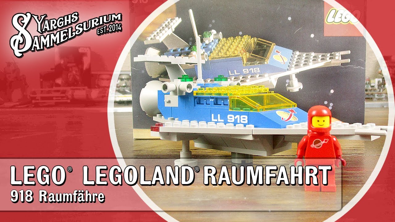 🪐 LEGO Legoland Raumfahrt 918 - Raumfähre LL918 - Retrospektive Speedbuild deutsch