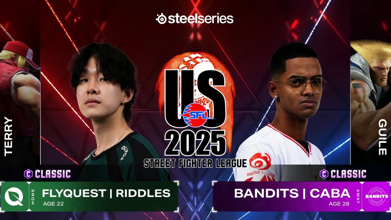 ГРАНД-ФИНАЛ ▰ RIDDLES (Терри) против CABA (Гайл) ▰ ФИНАЛ США Street Fighter League 2025