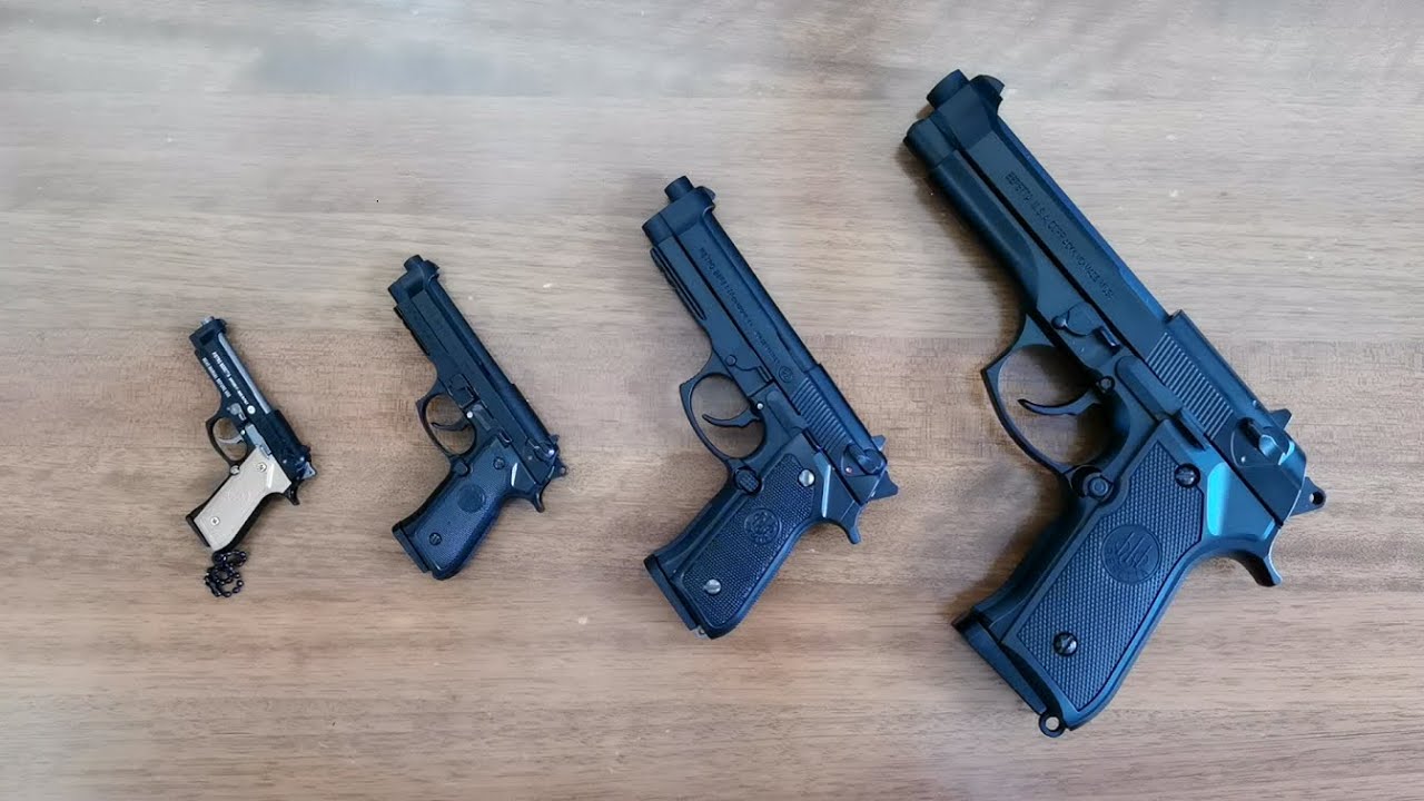 Beretta M92a1 Toy Gun in Every Size 2023 - Realistic Beretta Pistol Collection