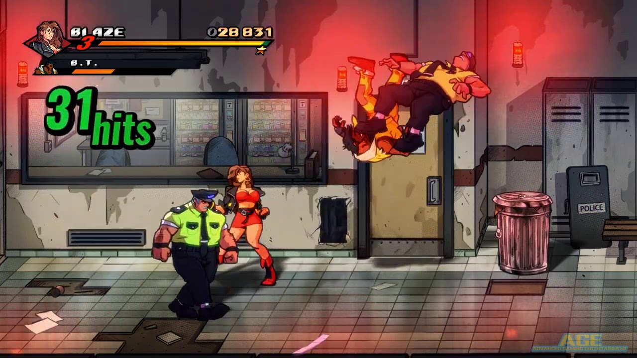 Streets of Rage 4 (PS4) Longplay - Blaze Playthrough (Hard Difficulty)