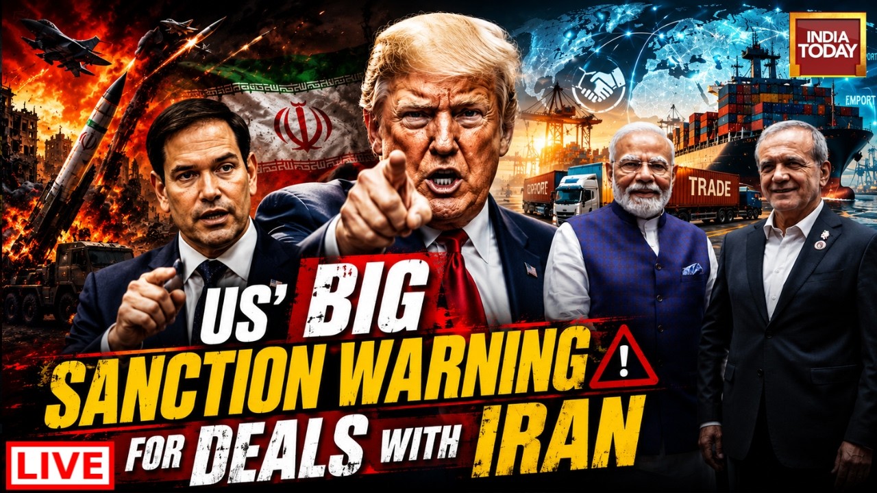 US-Iran War News Live: &lsquo;Don&rsquo;t Help Iran Evade Sanctions&rsquo; | Rubio&rsquo;s Warning After Modi-PezeshkianMeet
