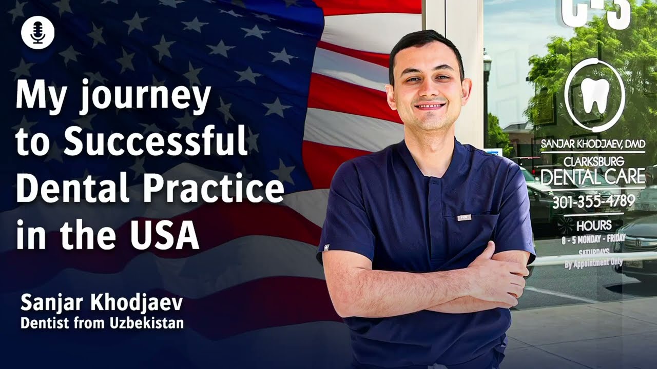 International dentists's way  to dental practice in the USA