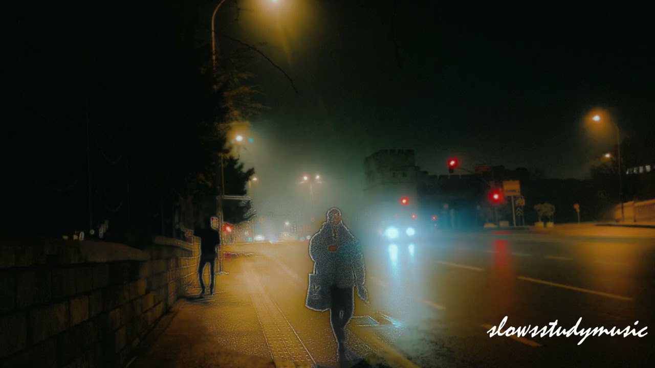 静かな夜の街で｜勉強・仕事・読書用