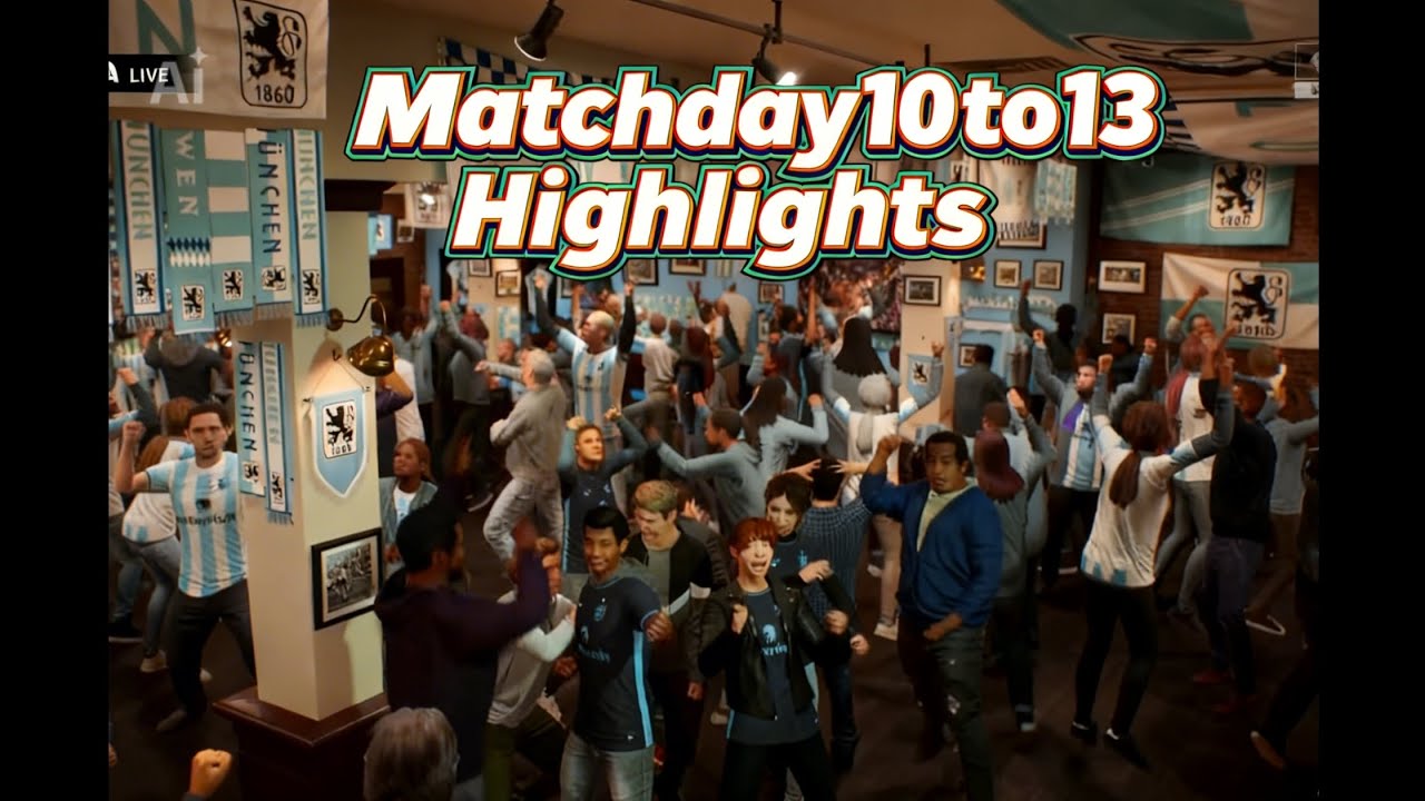 FC 26 : TSV 1860 München  Matchday 10 to 14 Highlights 